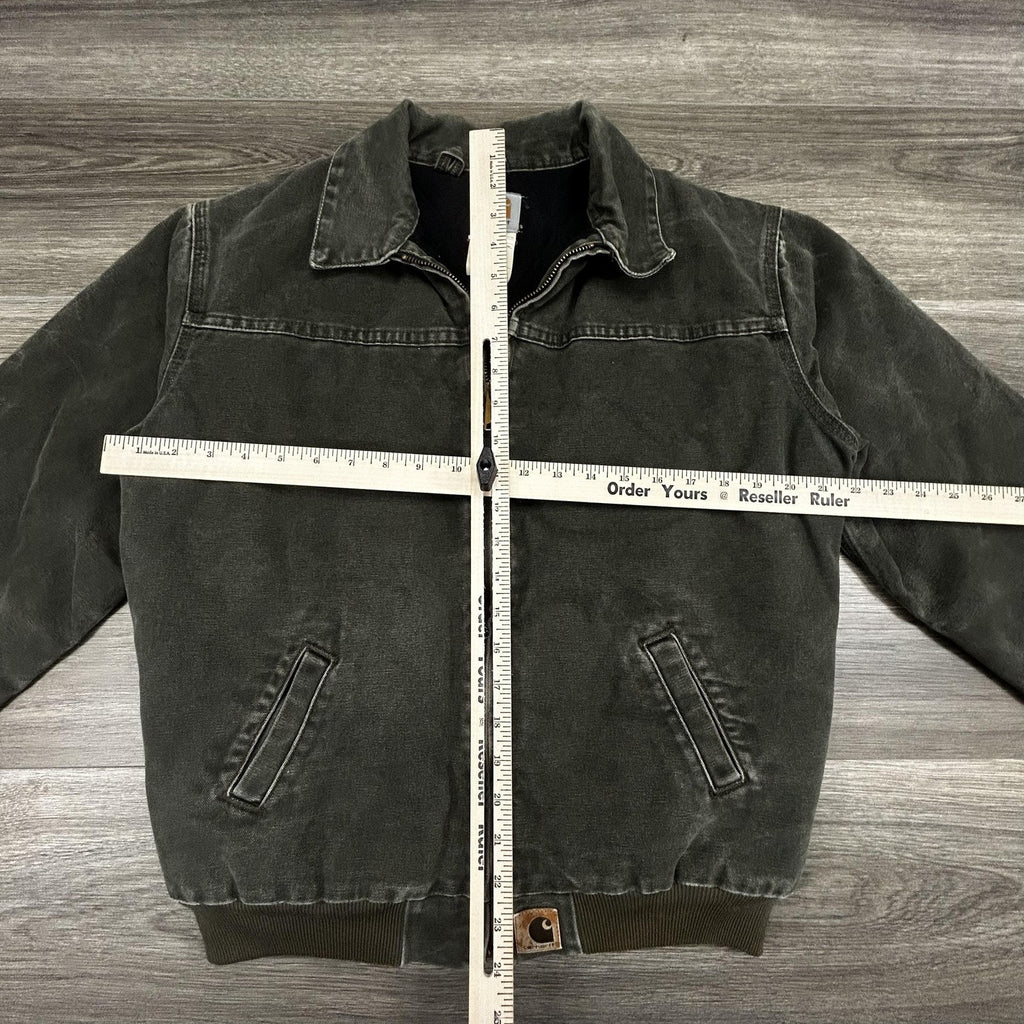Vintage Carhartt Santa Fe Jacket Mens Medium (Yth XL) Green J14 MOS Moss 90s