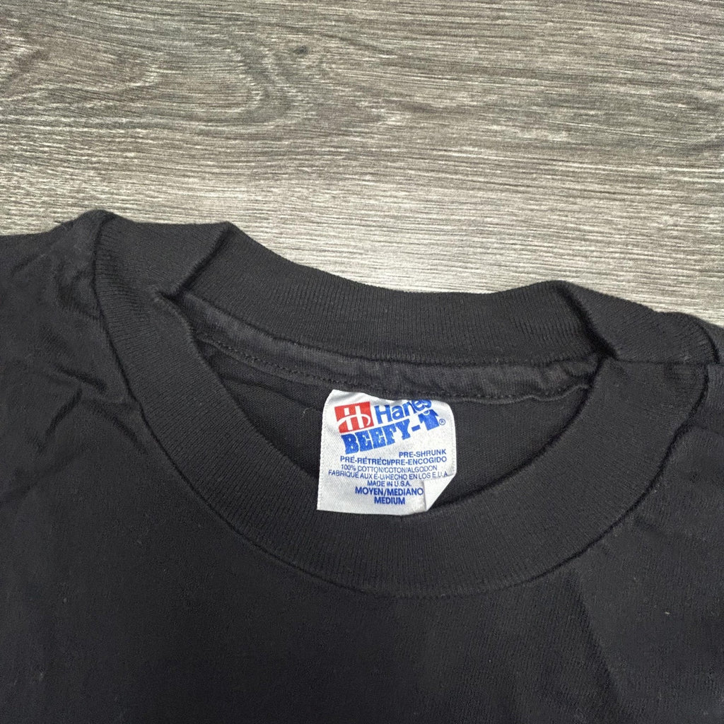 Vintage 80s Harley Davidson Shirt Men Medium Black Embroidered Single Stitch USA