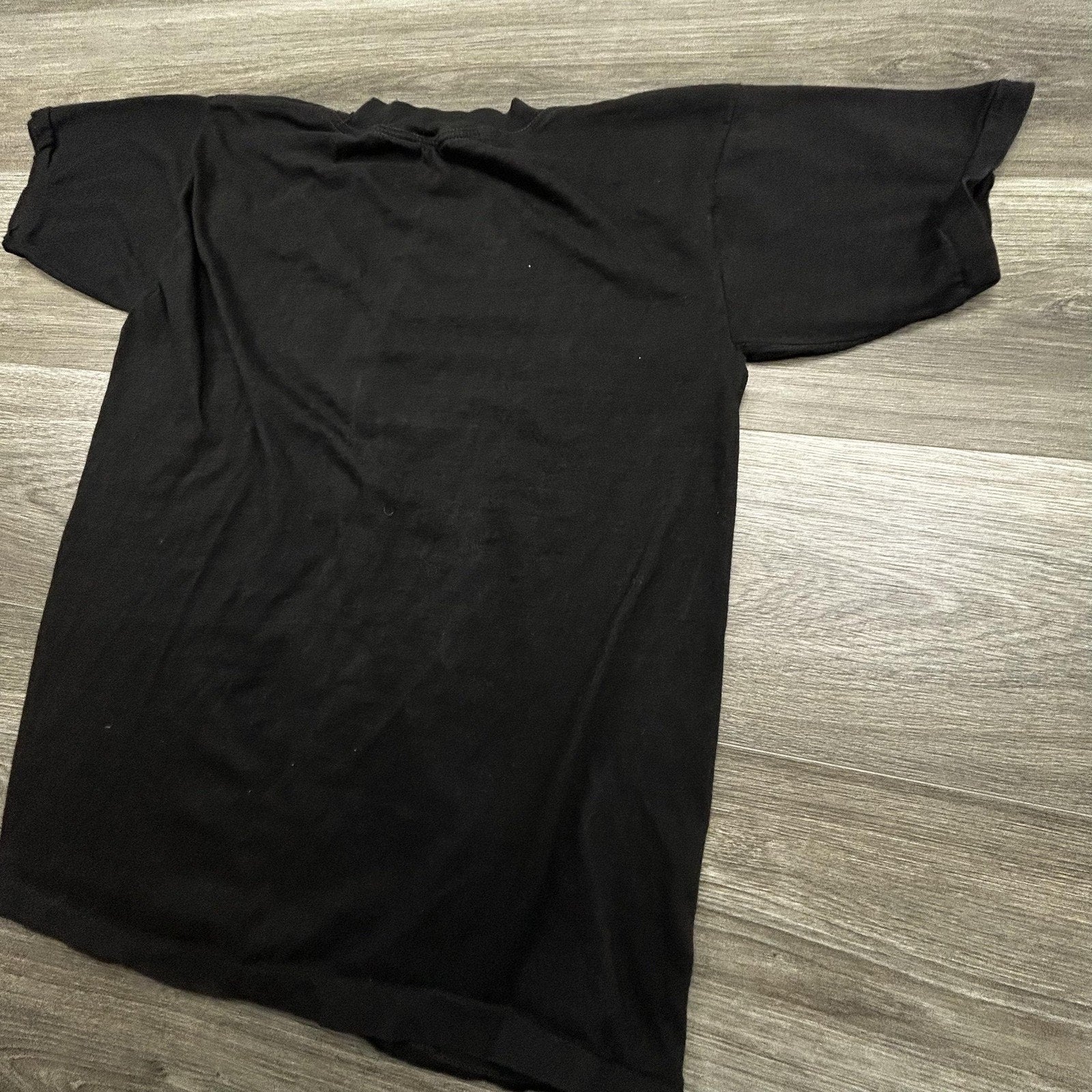 Vintage Venice Muscle Beach Shirt Mens Small (Tag XL) Black Bodybuilding 80s USA