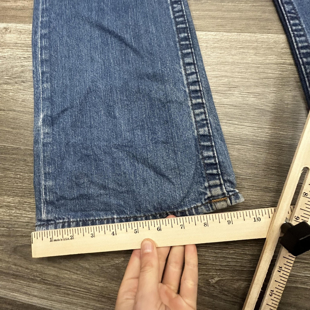Vintage True Religion Straight Jeans Mens 40x34 Blue Regular Fit Made in USA