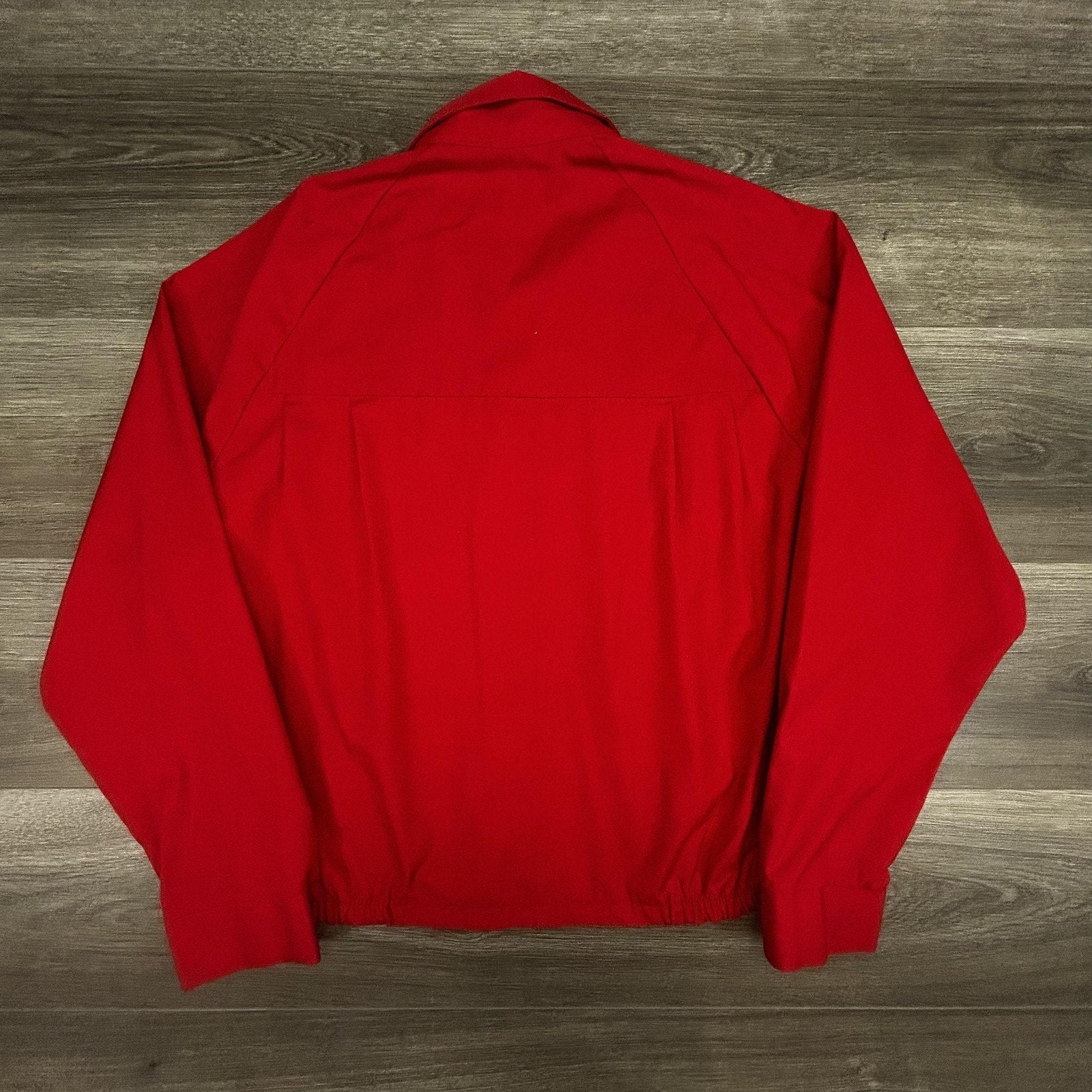 Vintage 60s Boy Scouts Of America Jacket Mens Medium Red Canvas Talon Zip USA