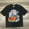 Vintage NASCAR Shirt Mens Large Black Coors Light Kyle Petty Racing 1995 USA