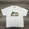 Vintage South Park Shirt Mens Large White Happy Holidays Cartman Christmas 2004
