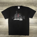 Vintage BMW Motorcycle Shirt Mens Large Black Racing Biker Seattle Beamer 90s