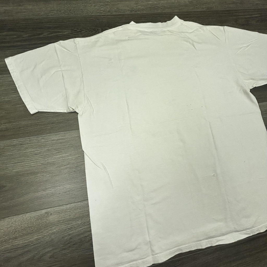 Vintage BMW Motorcycles Shirt Mens XL White San Francisco Dealer Racing 90s