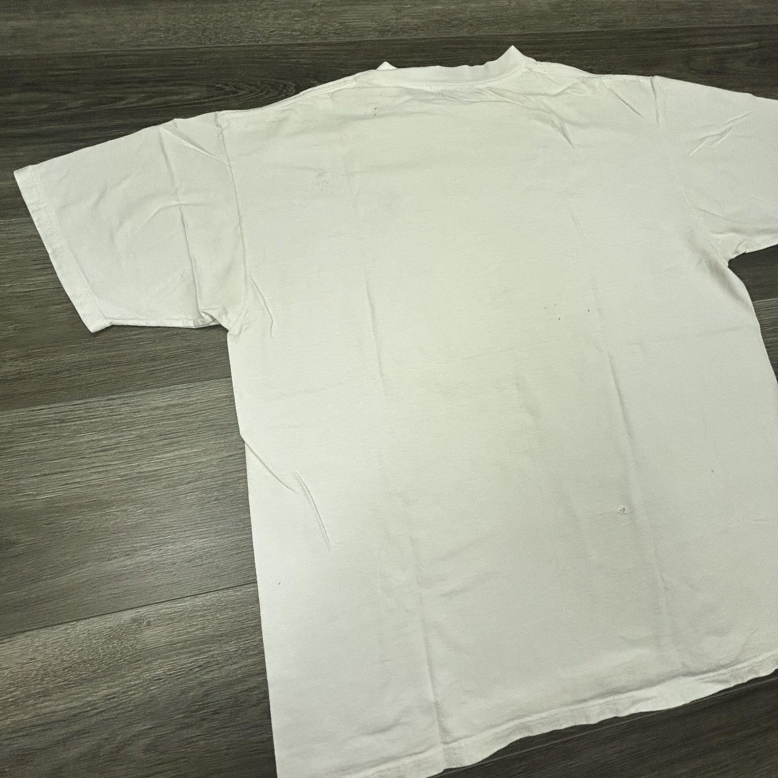 Vintage BMW Motorcycles Shirt Mens XL White San Francisco Dealer Racing 90s