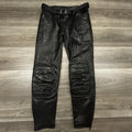 Vintage 80s Harley Davidson Hein Gericke Leather Pants Men 32 Black Padded Biker