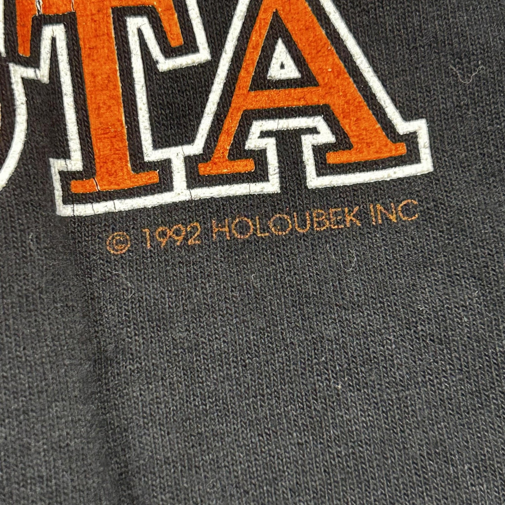 Vintage Harley Davidson Shirt Mens Large Black Black Hills Single Stitch 90s USA