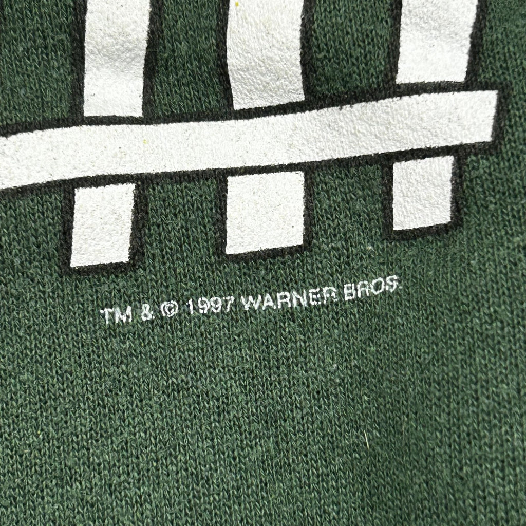 Vintage Looney Tunes Tweety Sweatshirt Mens XL Green I Can Only Please 90s