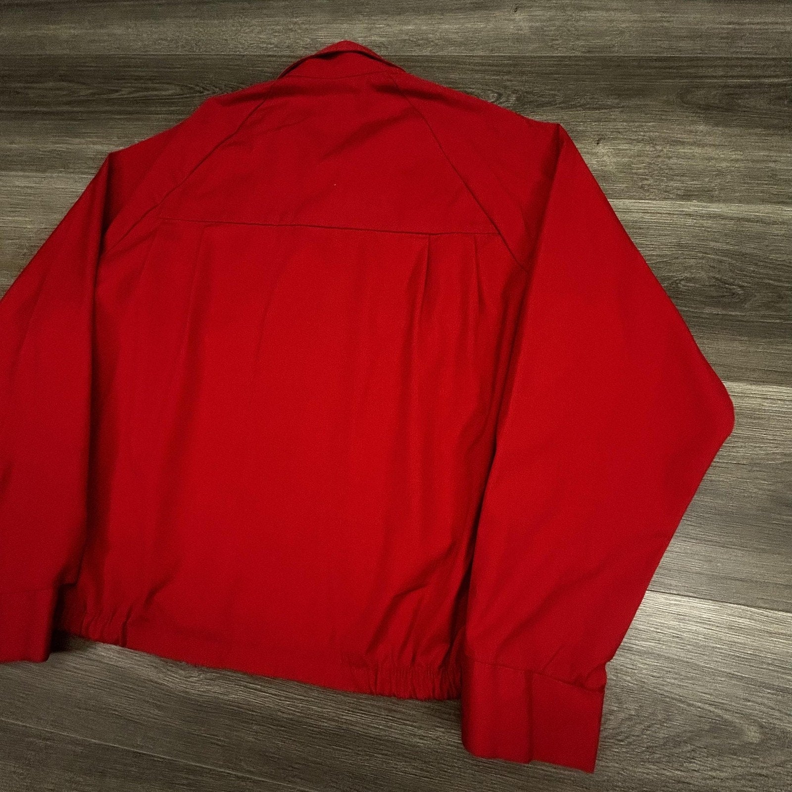 Vintage 60s Boy Scouts Of America Jacket Mens Medium Red Canvas Talon Zip USA