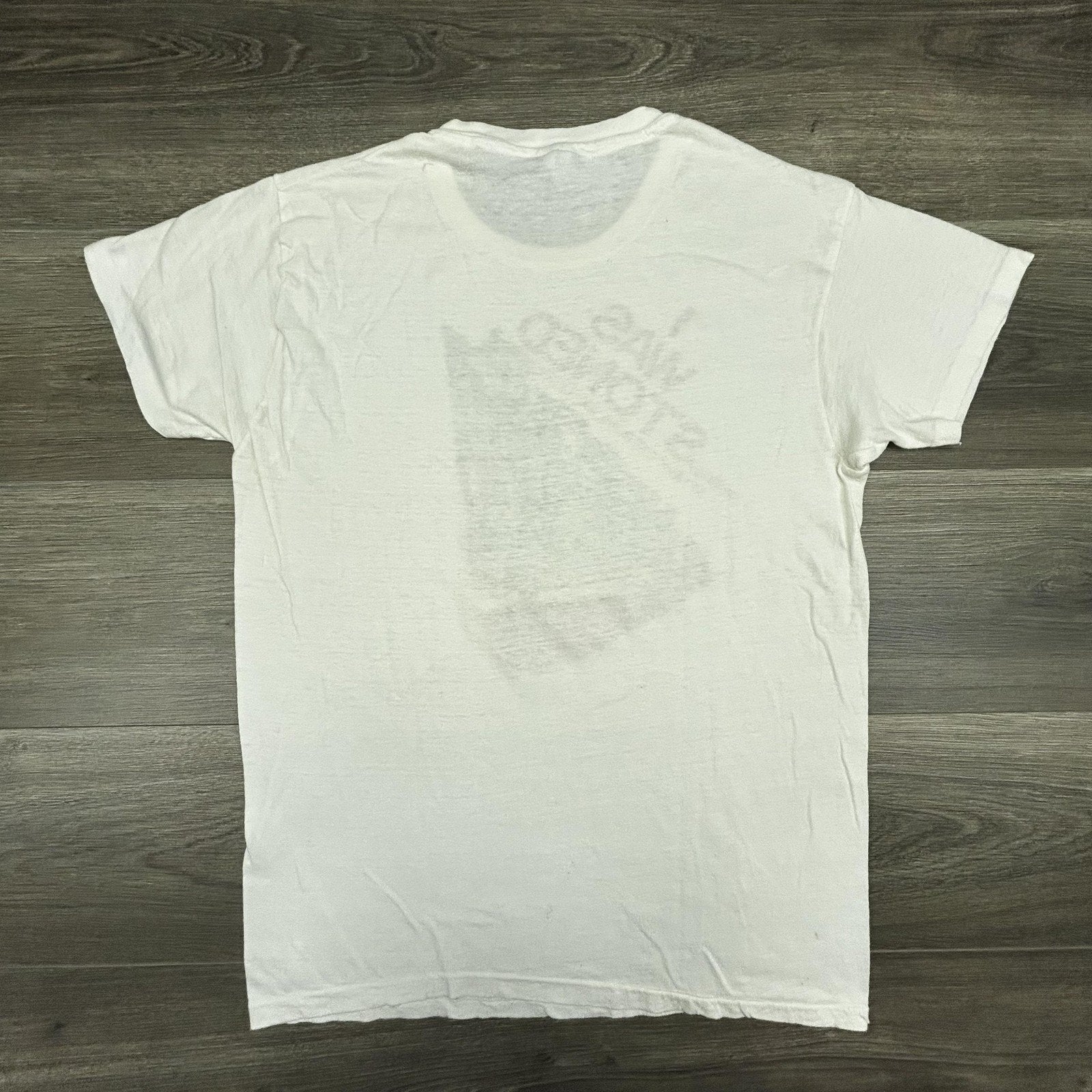 Vintage Rolling Stones Shirt Mens Large White I Was Stoned 1978 New Orleans RARE