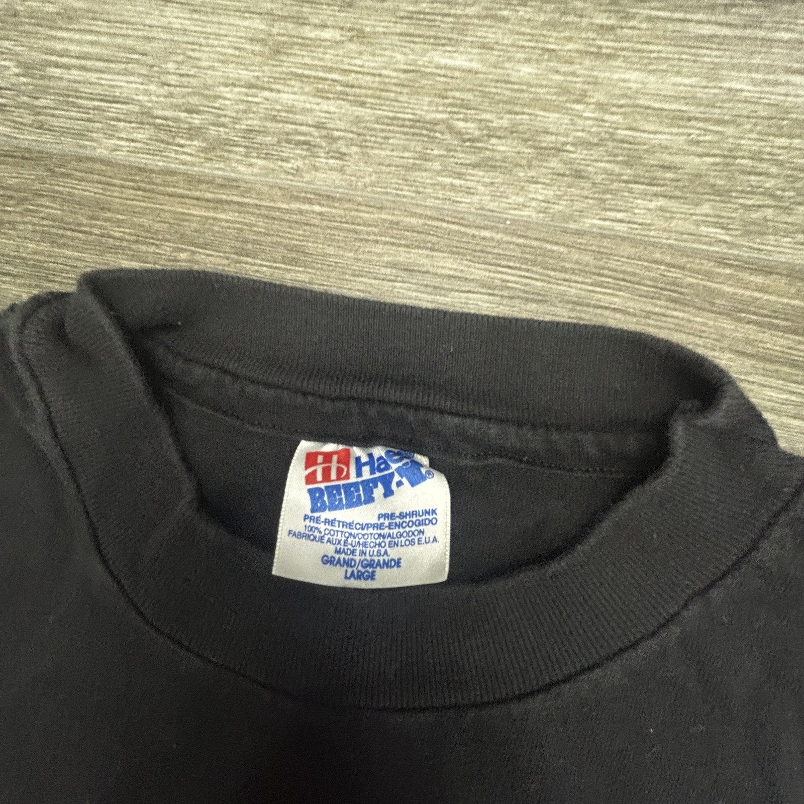 Vintage Easyriders Shirt Mens Large Black Faded Single Stitch Biker 90s USA 1994