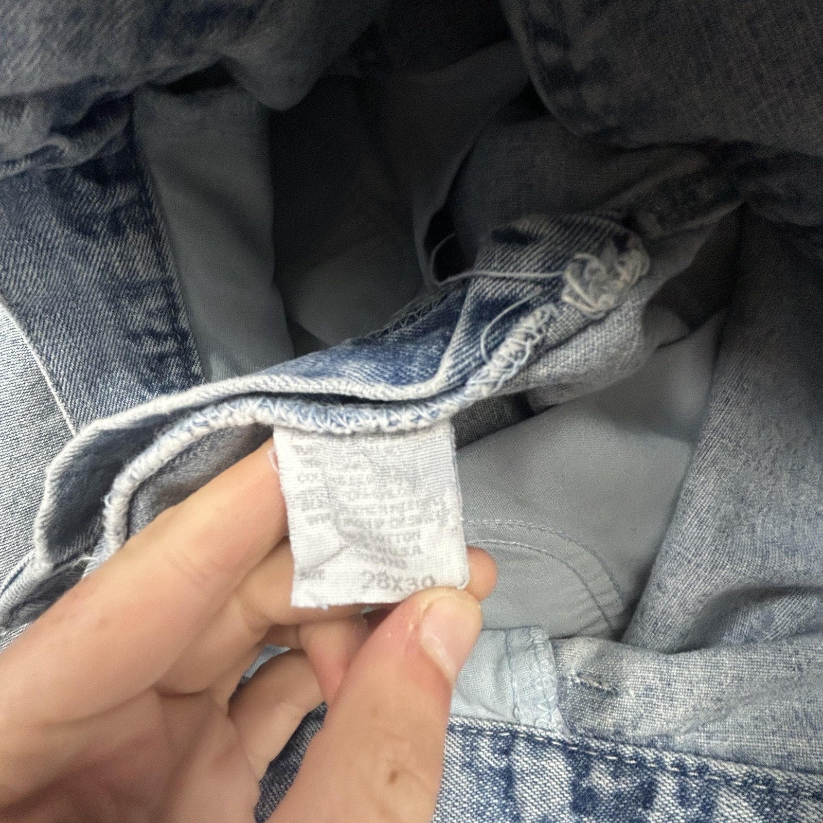 Vintage Lee Pipes Jeans Mens 28x29 Light Wash Wide Leg Baggy Rave JNCO Y2K