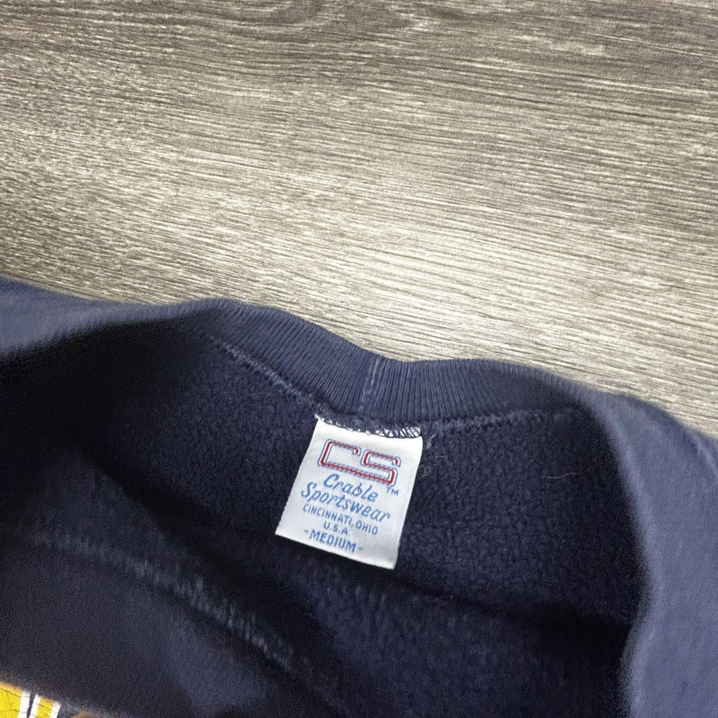 Vintage Kent State Golden Flashes Sweatshirt Mens Medium Blue Crable Cutoff USA