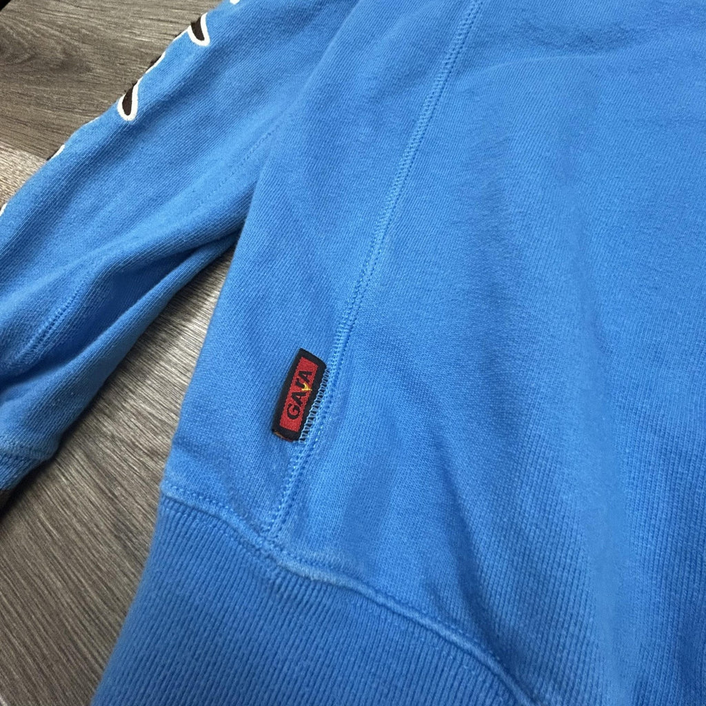 Vintage Kappa Italy Track Jacket Mens Small Blue Rugby Soccer FIR Italia 90s