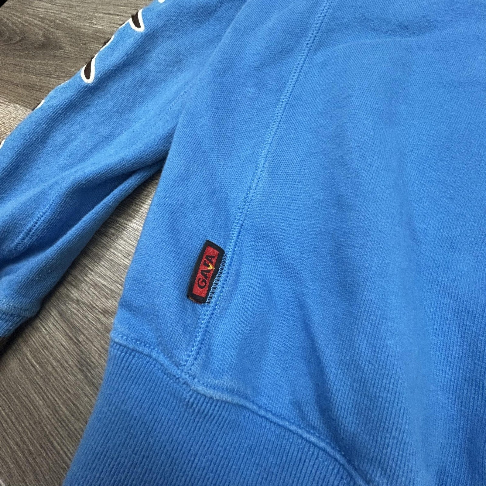 Vintage Kappa Italy Track Jacket Mens Small Blue Rugby Soccer FIR Italia 90s