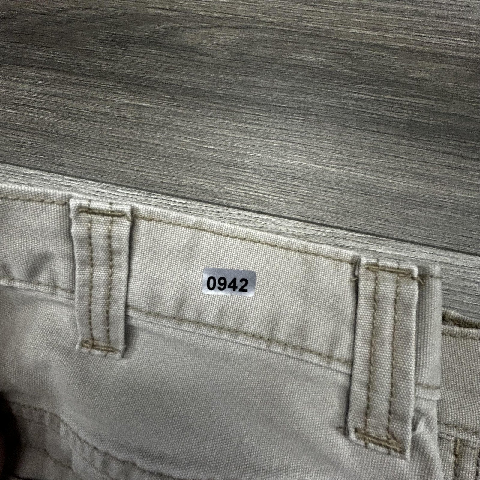 Vintage Old Navy Painter's Jeans Mens 36x30 Beige Relaxed Wide Leg Carpenter Y2K