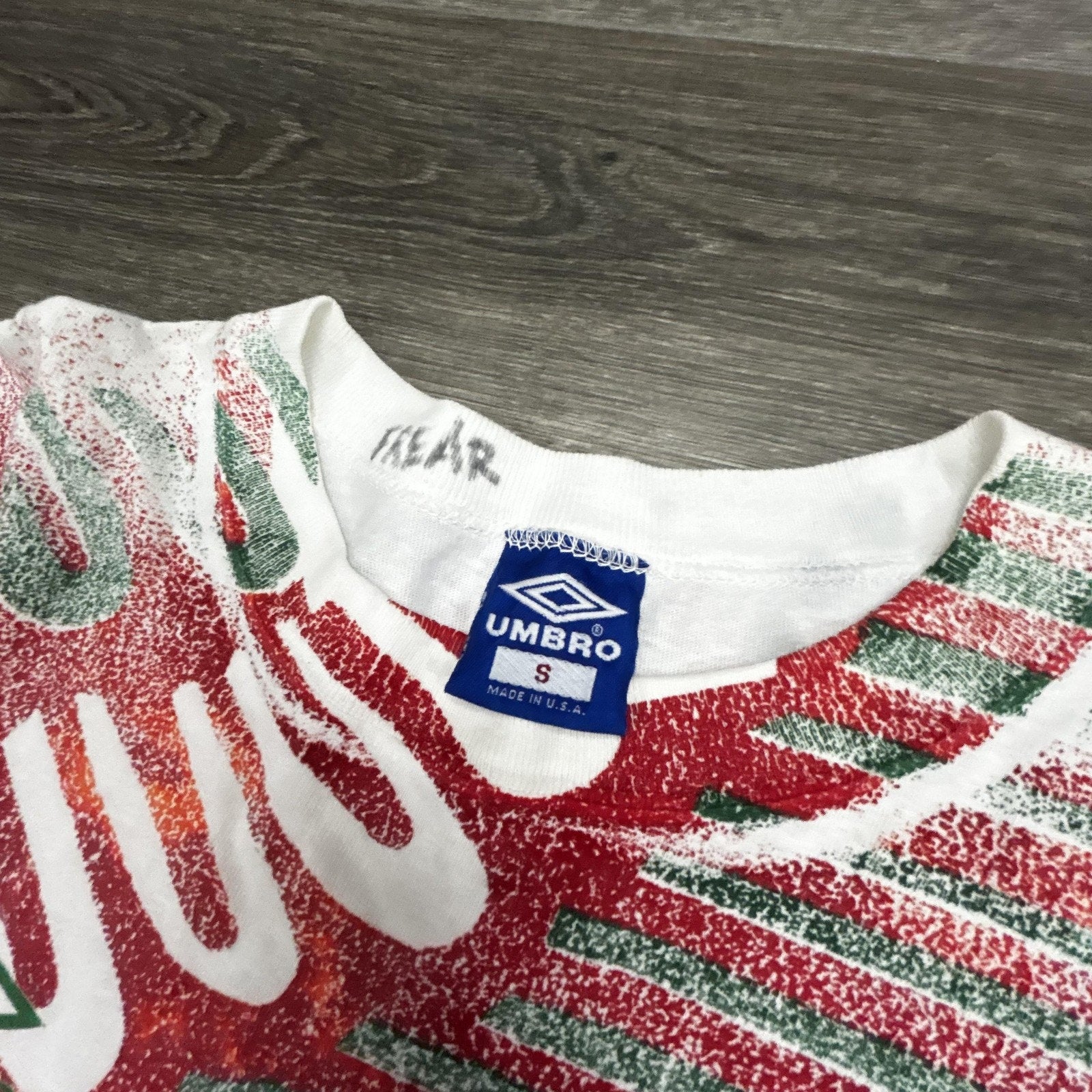 Vintage 1994 Mexico World Cup Jersey Shirt Mens Small Away Umbro 90s USA RARE