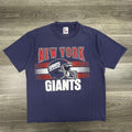 Vintage New York Giants Shirt Mens Large Blue NFL Football Single Stitch USA 90s