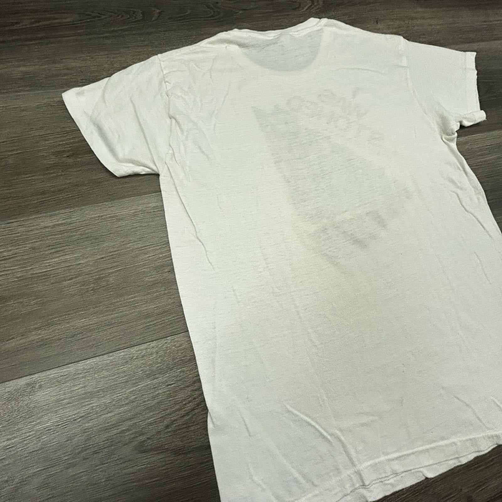 Vintage Rolling Stones Shirt Mens Large White I Was Stoned 1978 New Orleans RARE