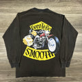 Vintage Camel Shirt Mens Large Black Camel Joe Biker Born To Be Smooth 1992 USA