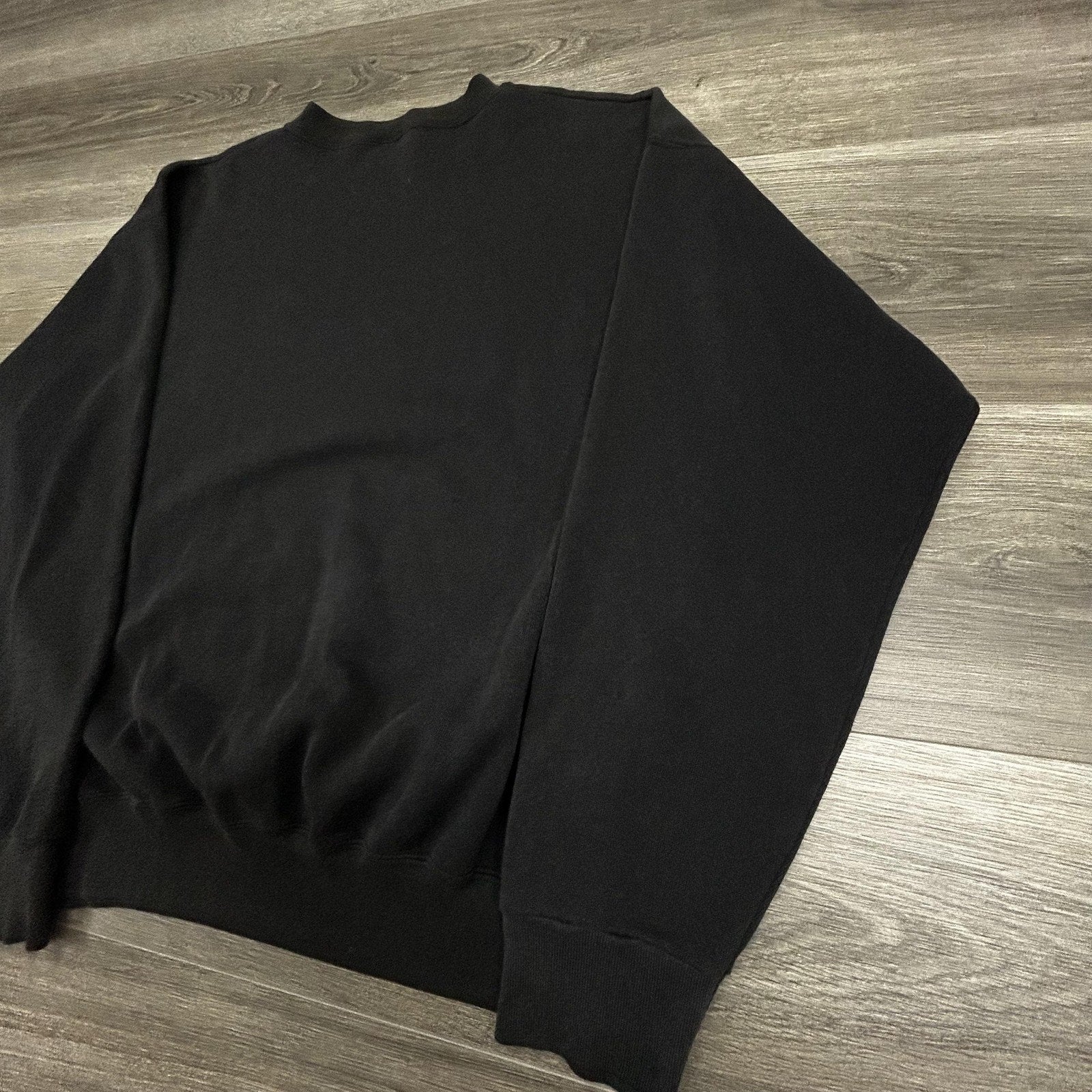 Vintage Harley Davidson Sweatshirt Mens Large Black Eagle Motorcycle Country 90s