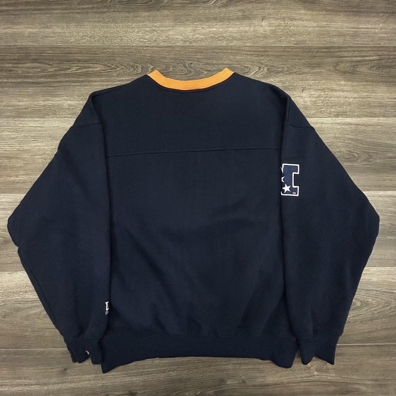 Vintage Chicago Bears Sweatshirt Mens Large Blue NFL Football Lee Sport 90s