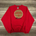 Vintage Indiana Hoosiers Sweatshirt Mens XL Red Basketball Crewneck 90s USA