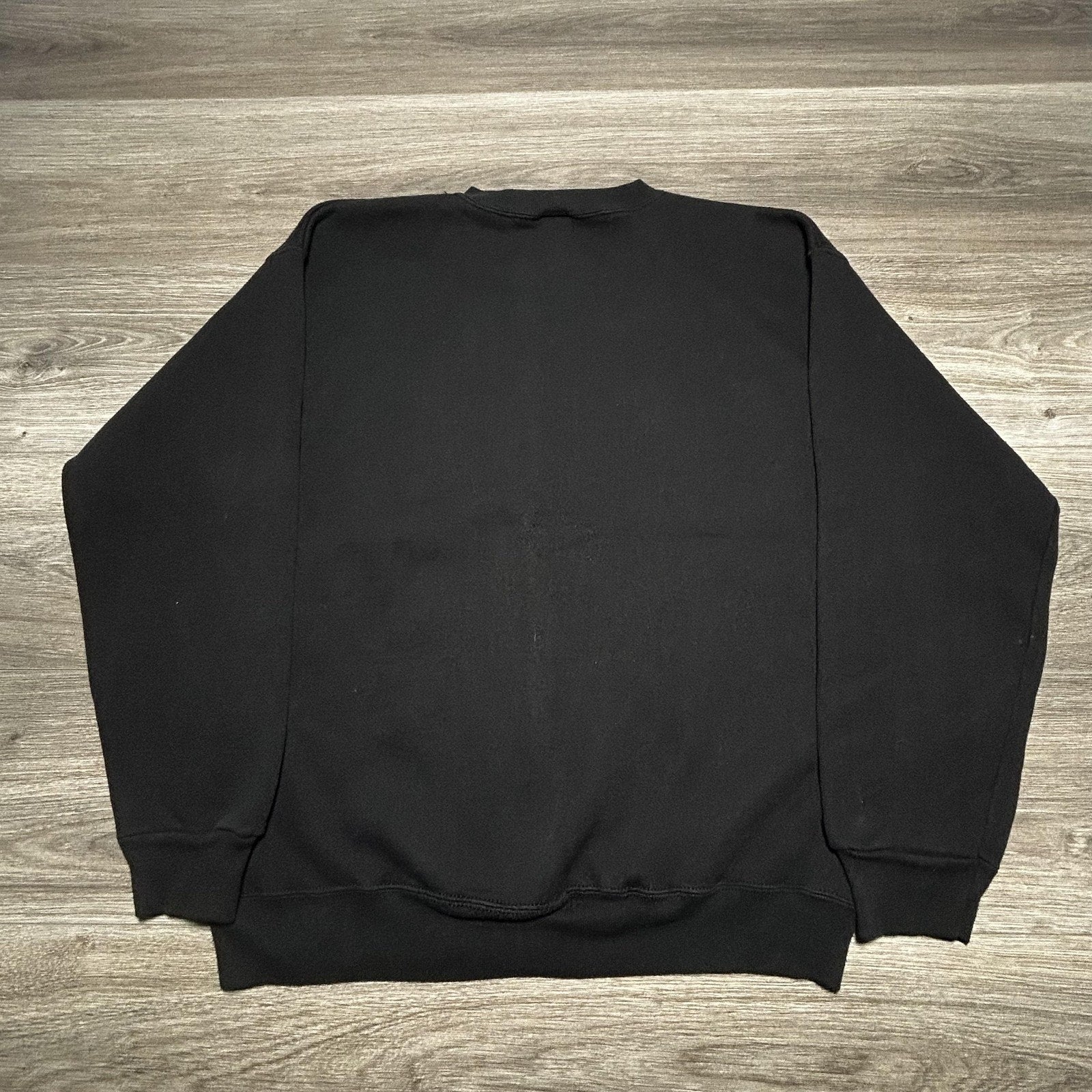 Vintage Orlando Magic Sweatshirt Mens Large Black NBA Basketball Logo 7 Shaq 90s