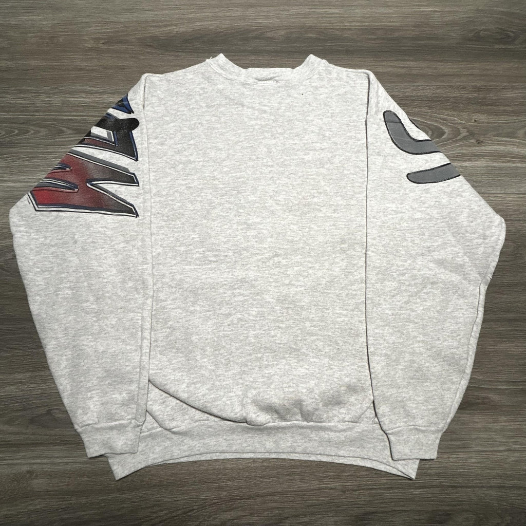 Vintage Space Jam Looney Tunes Sweatshirt Mens Medium Daffy Taz Jordan 90s USA