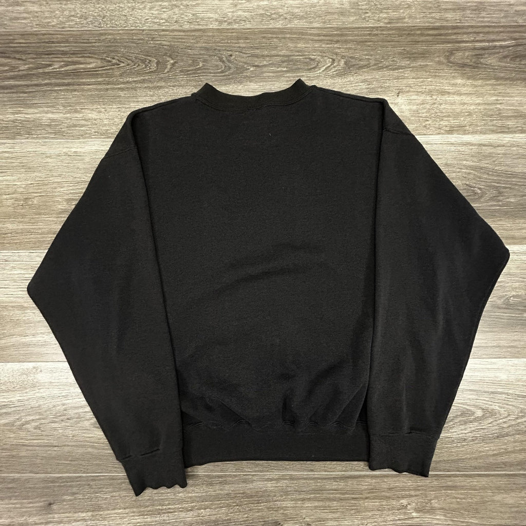 Vintage Harley Davidson Sweatshirt Mens Large Black Eagle Motorcycle Country 90s