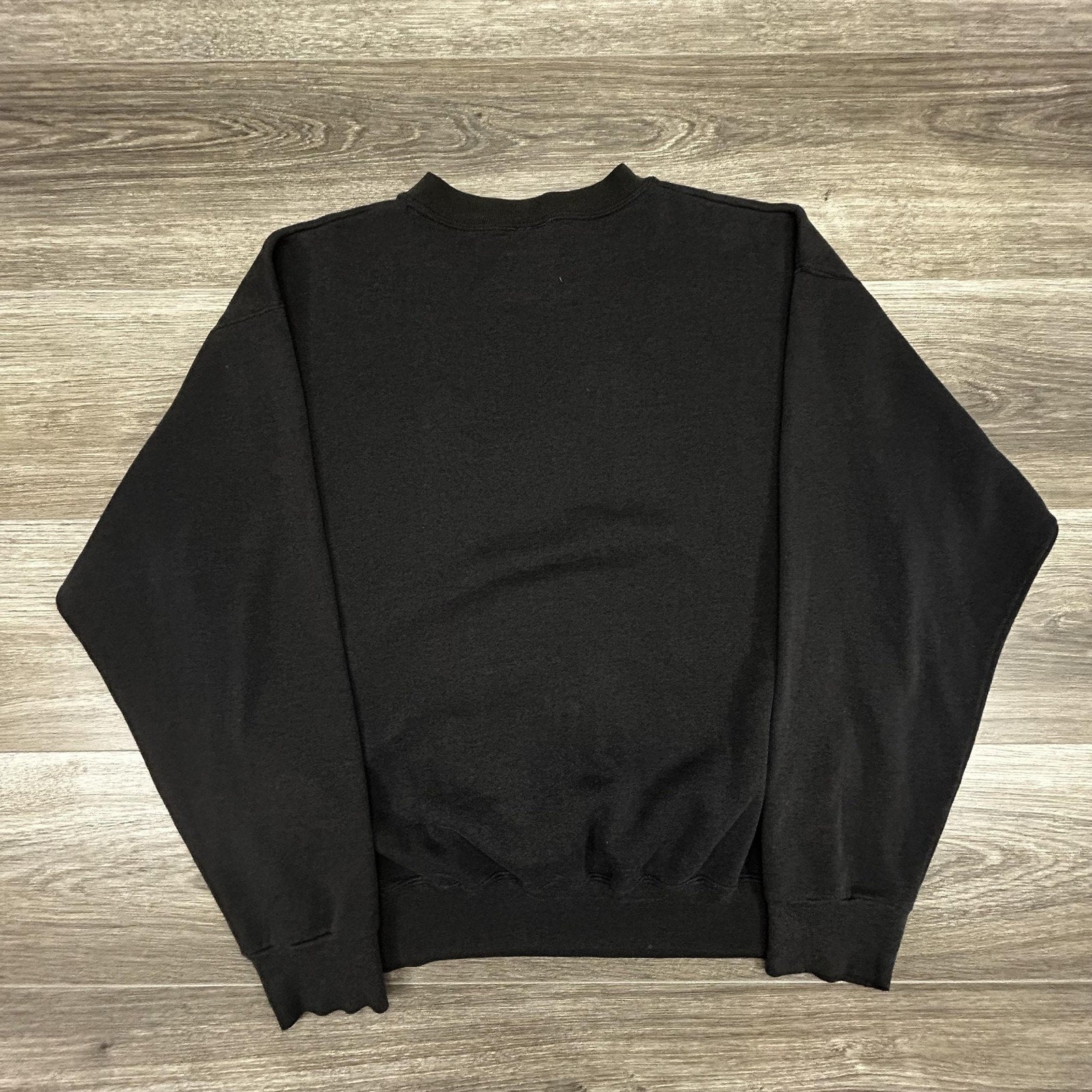Vintage Harley Davidson Sweatshirt Mens Large Black Eagle Motorcycle Country 90s