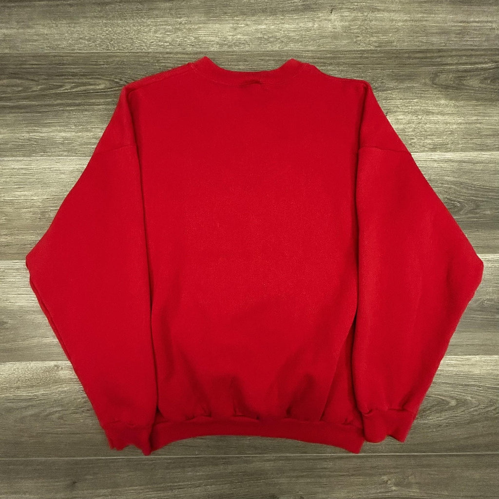Vintage Indiana Hoosiers Sweatshirt Mens XL Red Basketball Crewneck 90s USA