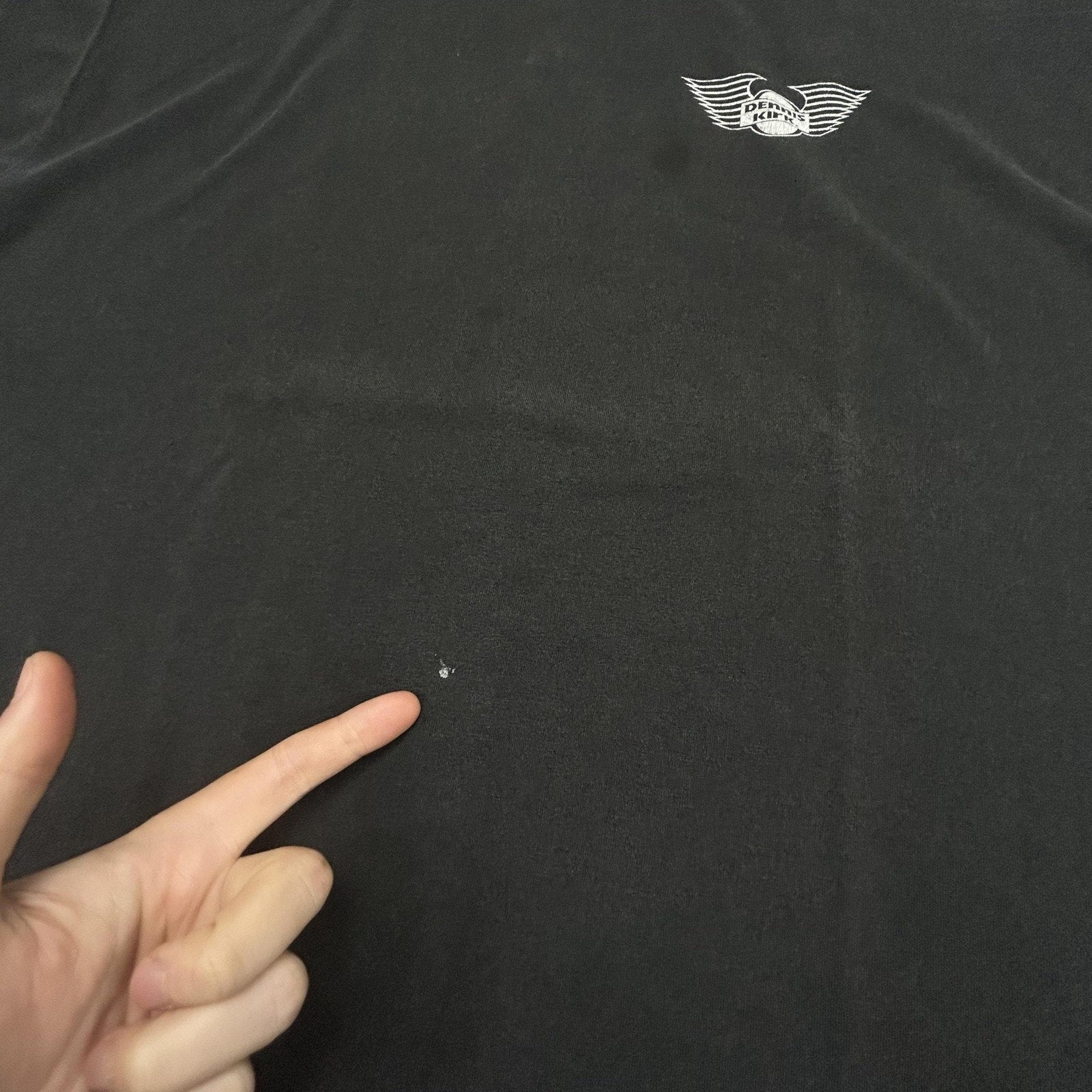 Vintage Motorcycle Shirt Mens Extra Large Black Faded Harley Single Stitch 90s