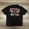 Vintage Harley Davidson Shirt Mens Large Black Daytona Bike Week 1994 90s USA