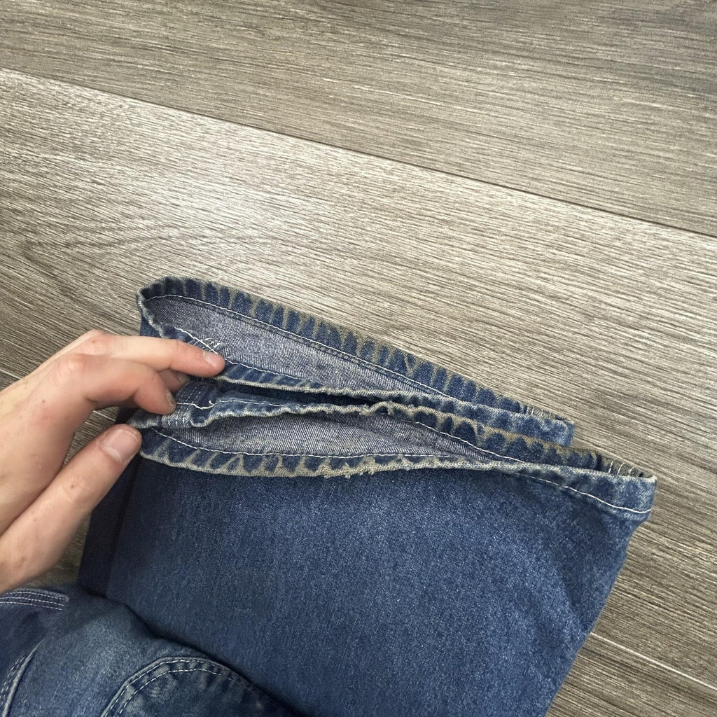 Vintage Carhartt Carpenter Jeans Mens 32x29 Relaxed Wide Leg Baggy Denim B13DST