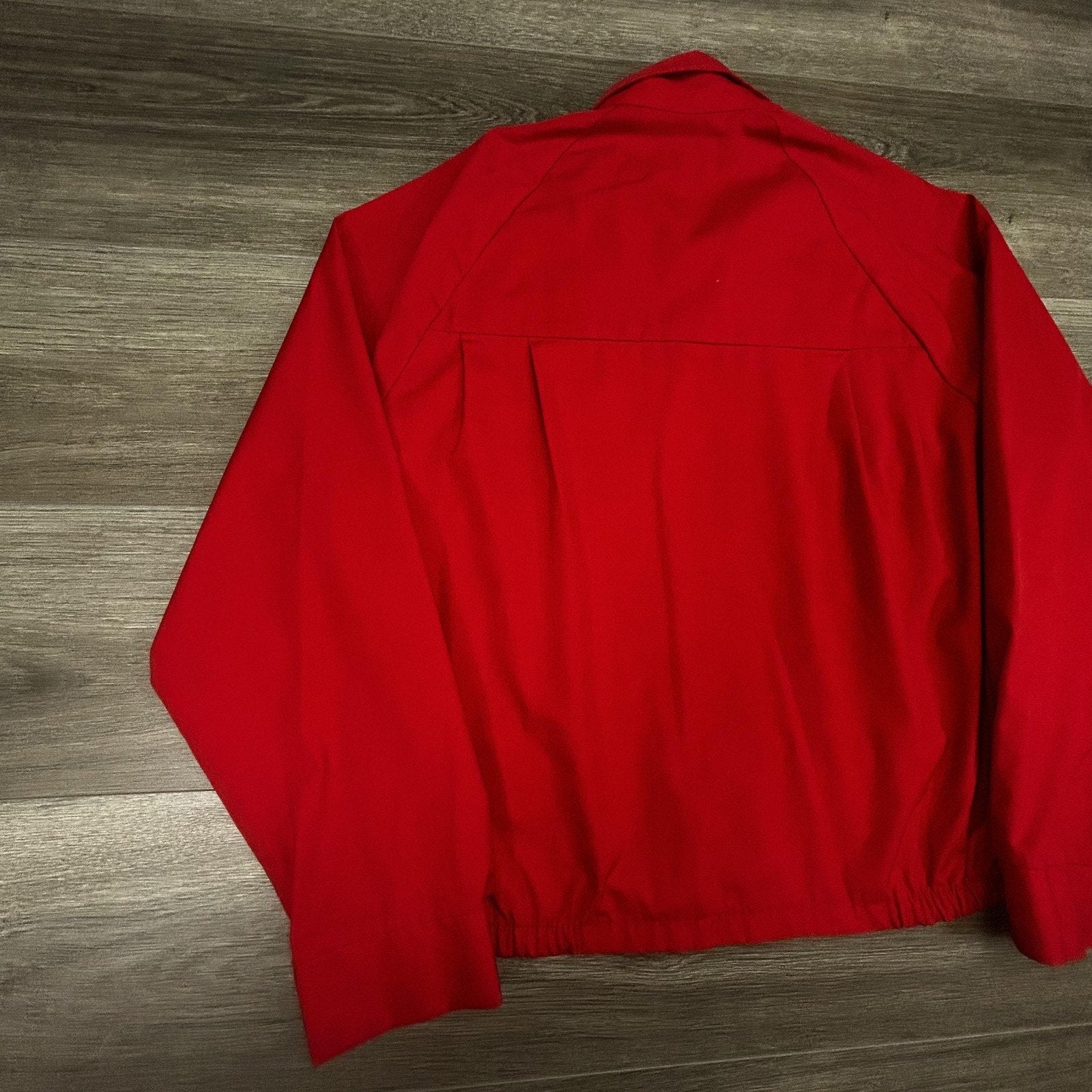 Vintage 60s Boy Scouts Of America Jacket Mens Medium Red Canvas Talon Zip USA
