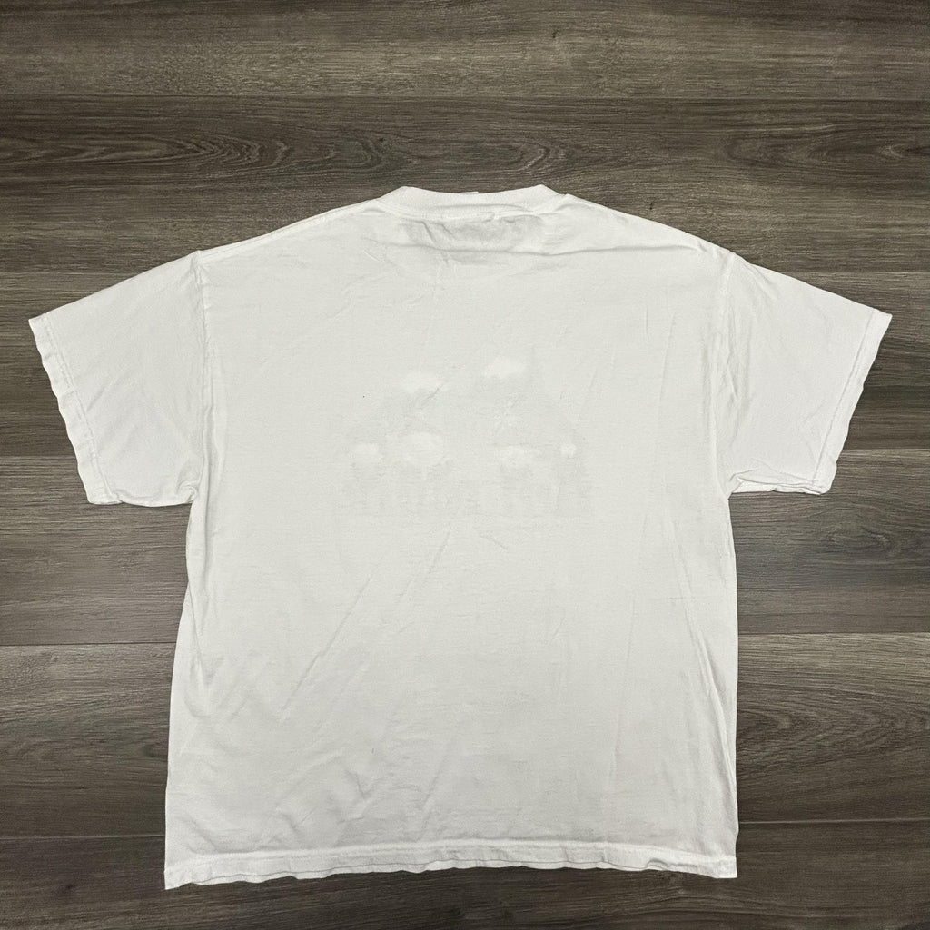 Vintage South Park Shirt Mens Large White Happy Holidays Cartman Christmas 2004