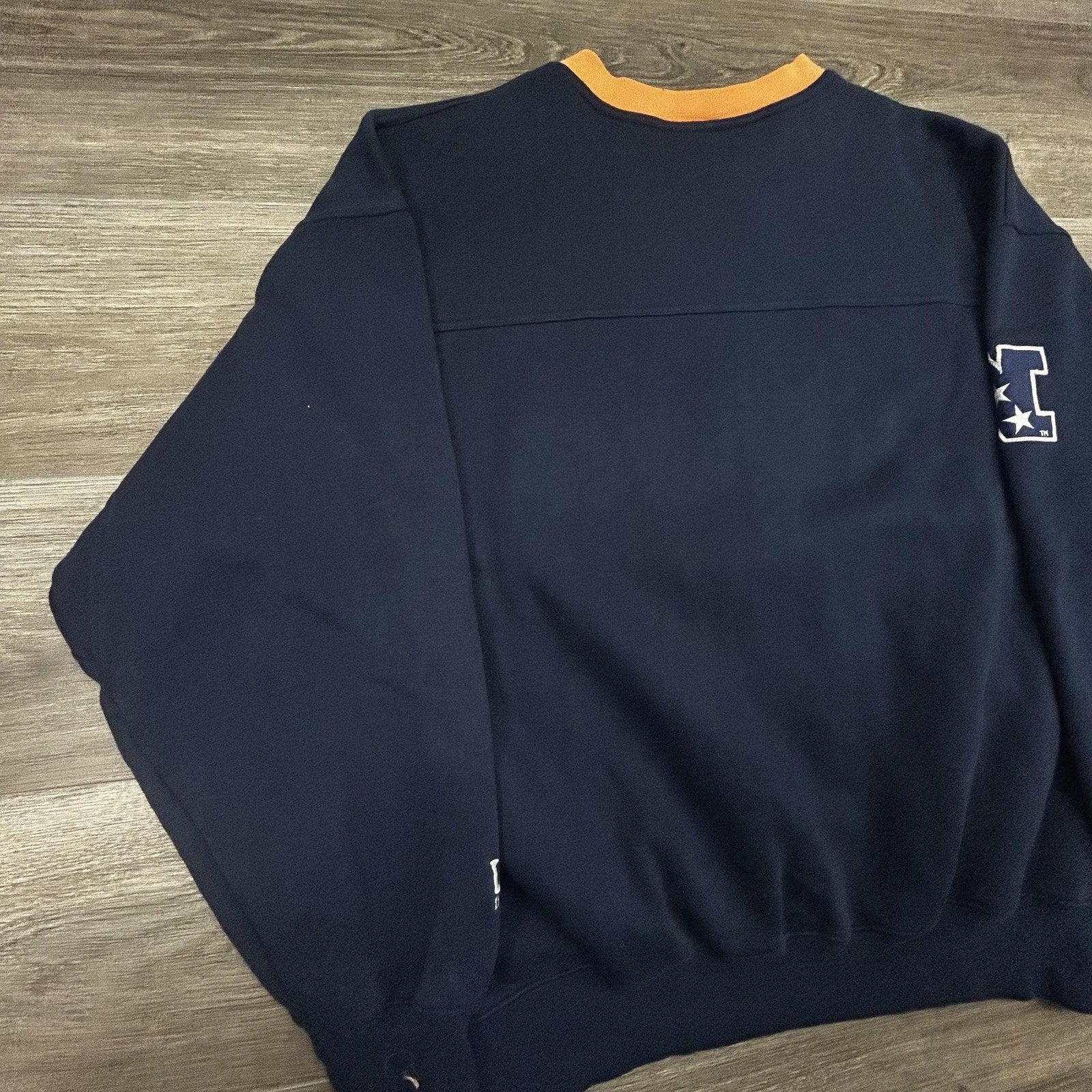 Vintage Chicago Bears Sweatshirt Mens Large Blue NFL Football Lee Sport 90s
