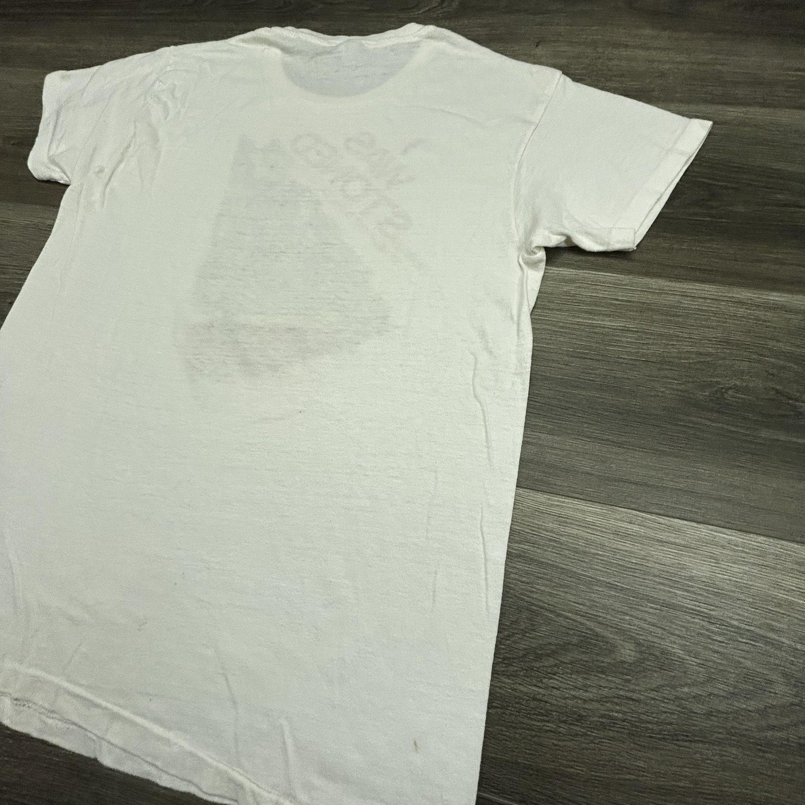 Vintage Rolling Stones Shirt Mens Large White I Was Stoned 1978 New Orleans RARE