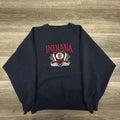Vintage Indiana Hoosiers Sweatshirt Mens XL Navy Blue NCAA Basketball 90s